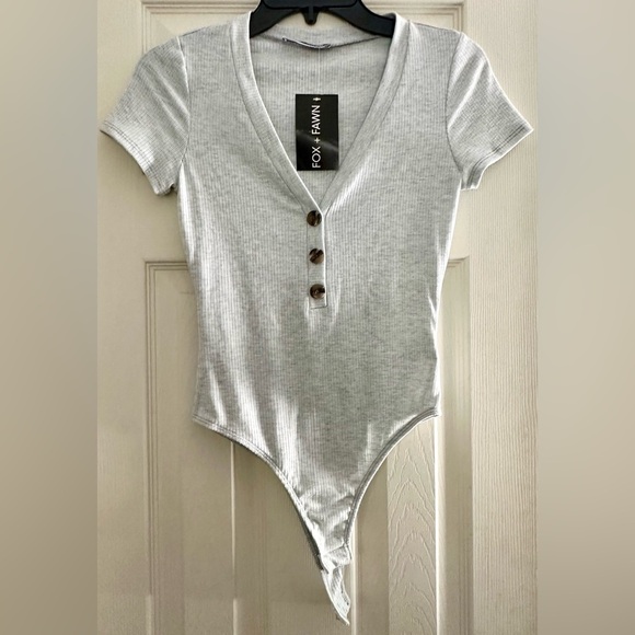 Button Bodysuit - Picture 1 of 3
